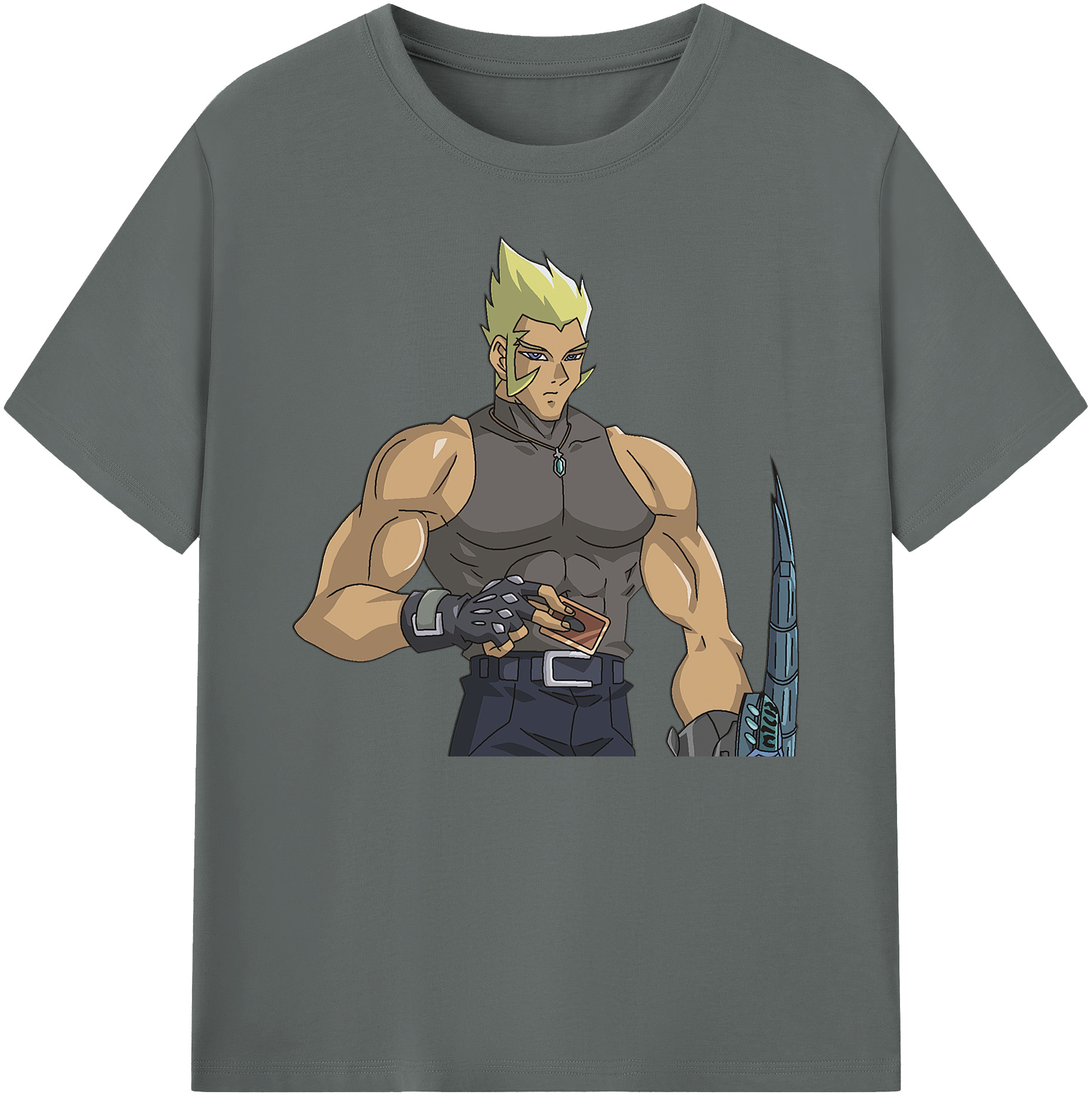 （画像用） 遊☆戯☆王 Yu-Gi-Oh! 綿100％ メンズ半袖Tシャツ｜肌触りやわらか＆通気性